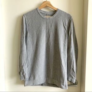 Lululemon grey crew neck sweater